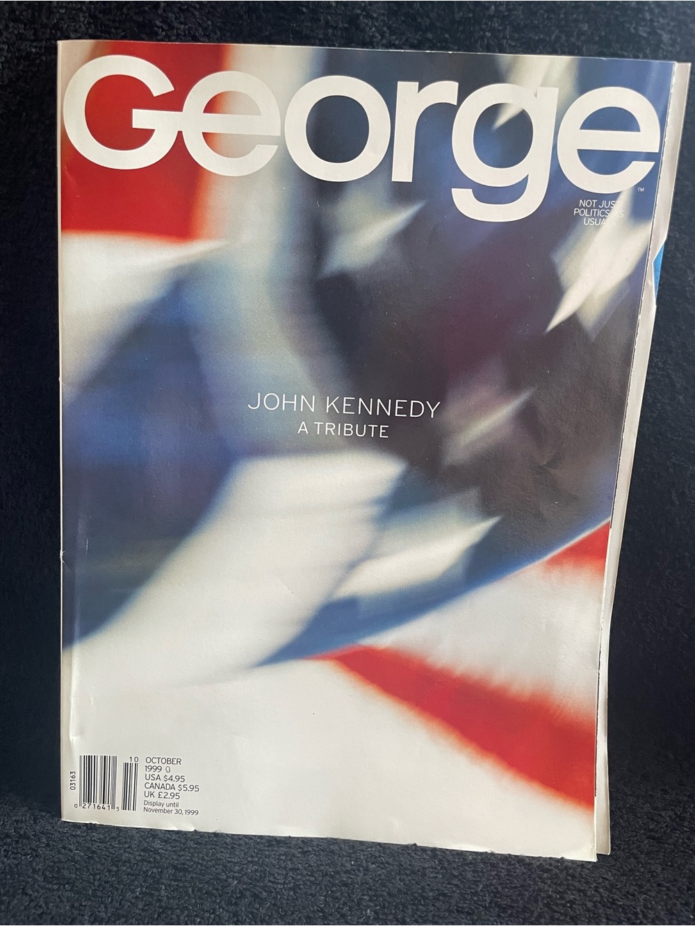 Vintage 1999 George Magazine John KennedyJr Tribute Cover - Picture 3 of 5